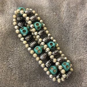 Brandy Melville Skull Bracelet